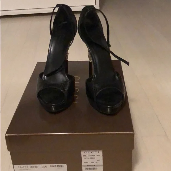 Gucci heels size 36.5 🩷host pick🩷 - Picture 3 of 16